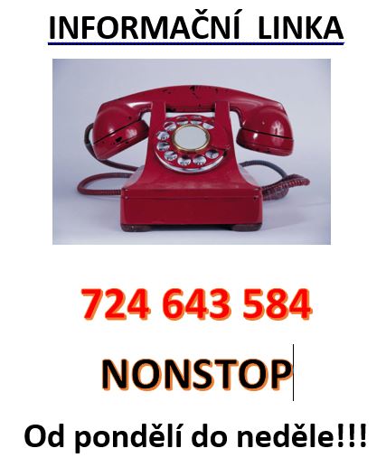 Informa�n� linka 724 643 584